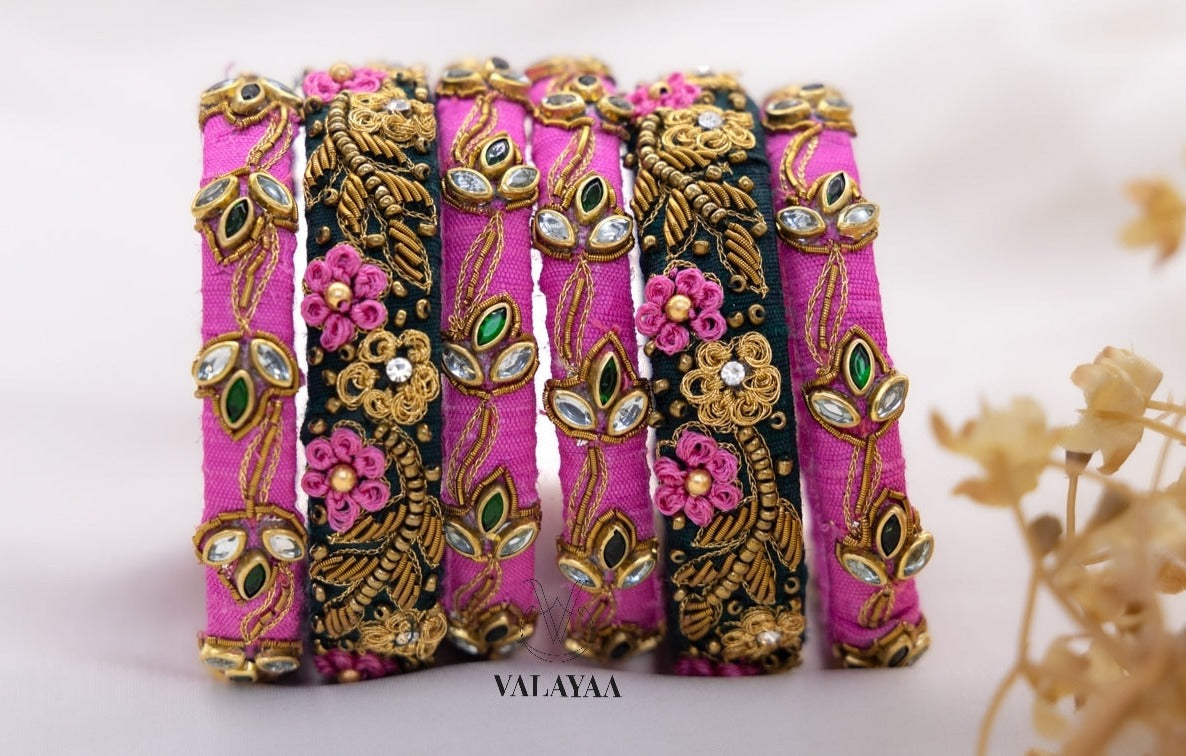 TILAK FLORAL BANGLES