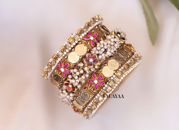 ROYAL COIN BRIDAL BANGLE