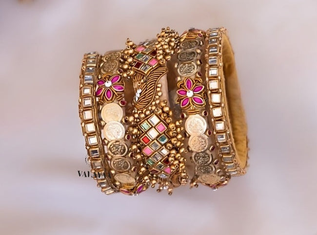 GOLD COIN BANGLE