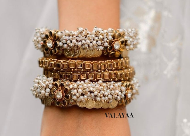 Coin Bridal Bangle Collection