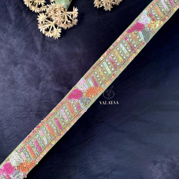 Sequins floral Hipbelt