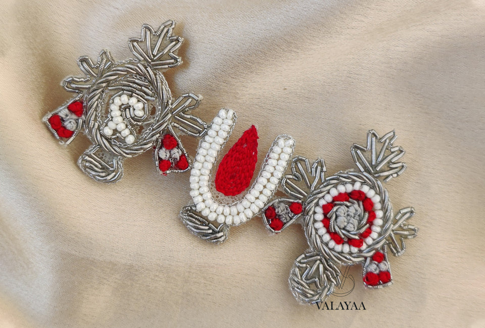 Silver Nammam Brooch