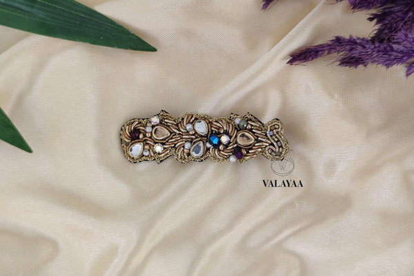 PEACOCK FEATHER ALLIGATOR