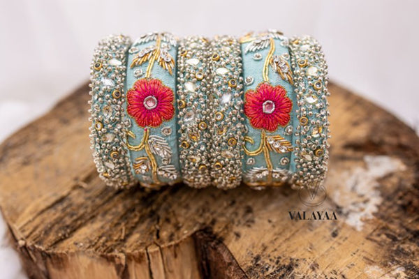 Embroidery Scattered Work Bangle