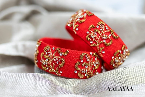 ZARI AND BEADED ELEGANCE