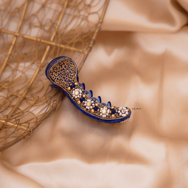 Wave bead Crocodile clip