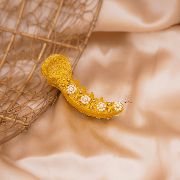 Wave bead Crocodile clip