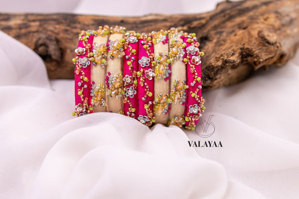 Blushing Petal Bangle