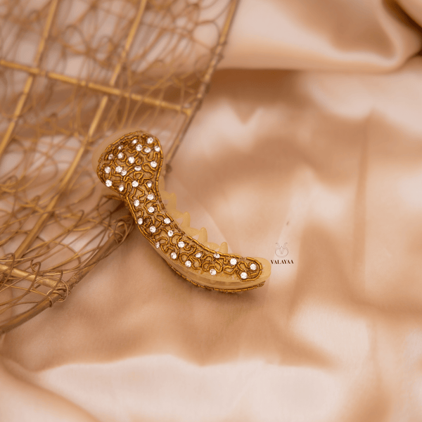 Zardozi Crocodile Clip