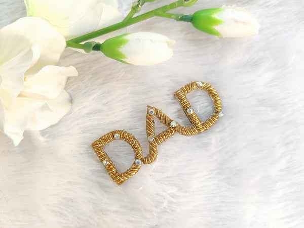 Dad Brooch