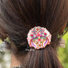 Thread Floral Hair Band