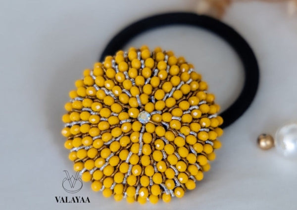 Multi-Layered Bead Hair Band