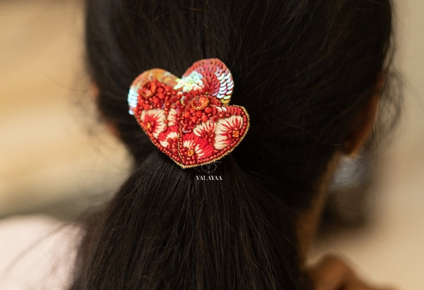 Scarlet Heartbeat Elegance