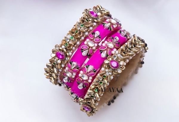 Bridal Kundan Elegance Bangle