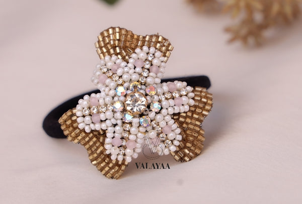 PEARLED STAR DESIGNER HAIR BAND