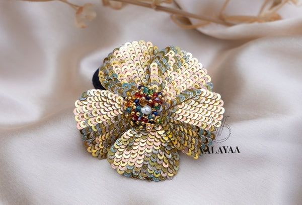 GOLD SEQUNCE HAIR BAND