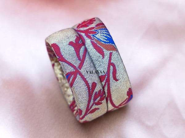 Floral Fabric Bangles