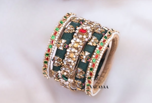 KUNDAN TEMPLE BANGLE