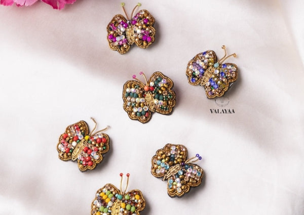 Butterfly designed Crocodile clip