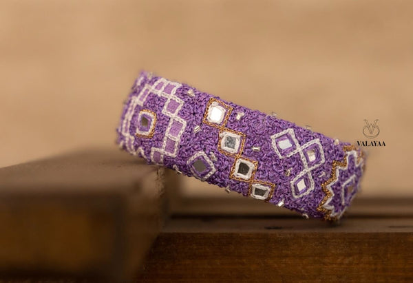 Vibrant Tie-Dye Elegance Bangle