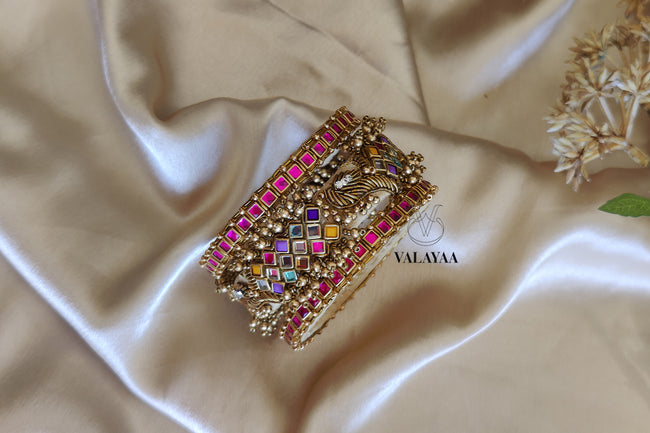 Peacock  Ghungroo  Bangle