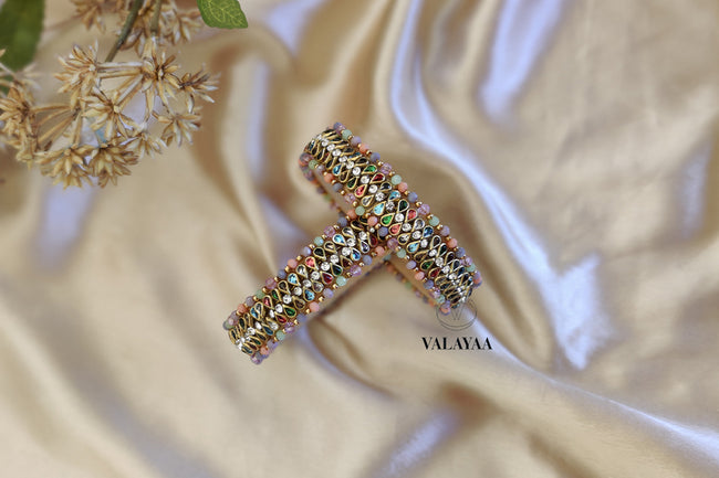 Rainbow Stone Bangle